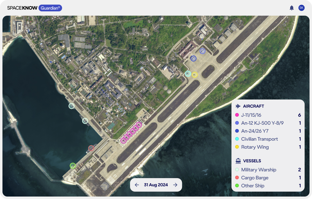 SpaceKnow Guardian Application